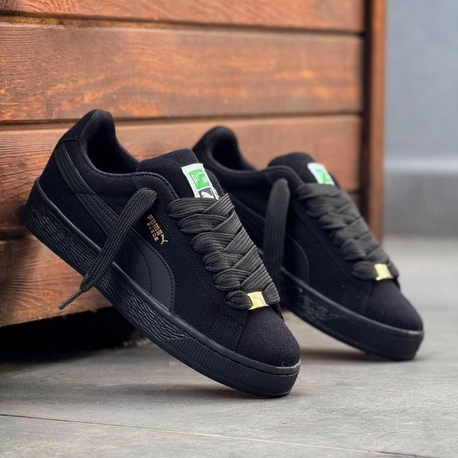  Puma Siyah Süet Sneaker 36-40