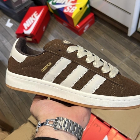  Unisex Campus Günlük Sneaker – Kahverengi Bej