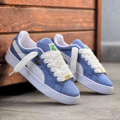  Puma Mavi Süet Günlük Sneaker – Dinamik & Modern 36-40