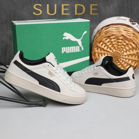  Puma Bej -Siyah Süet Sneaker – Klasik & Güçlü Duruş 36-40