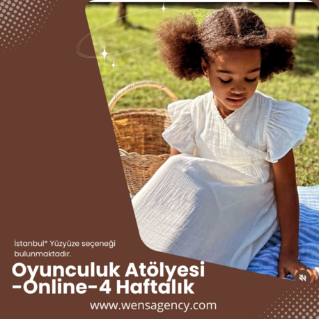Online Çocuk Oyunculuk Atölyesi
