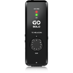 Tc Helicon Go Solo Mobil Tek Kanal Ses Kartı