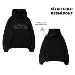 Siyah Gold Sweatshirt