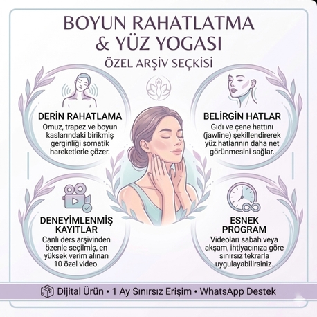 KAYIT: BOYUN RAHATLATMA & YÜZ YOGASI