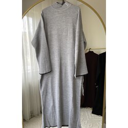 Çoban dikişli triko elbise 