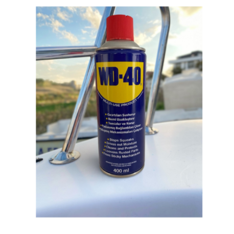 WD-40 Çok Amaçlı Yağlayıcı ve Pas Sökücü Sprey 400ML.