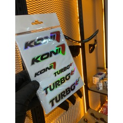 KONI & TURBO STİCKER SETİ