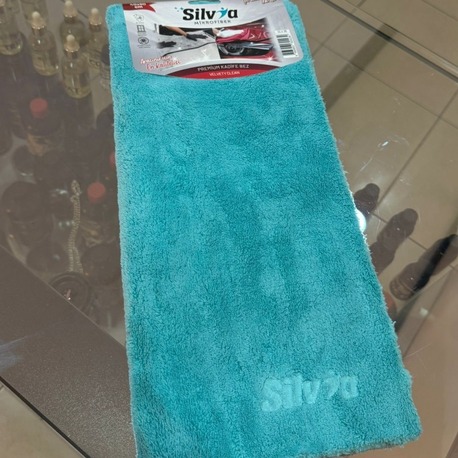 SİLVİA KADİFE BEZ PREMİUM TURKUAZ 40X60 