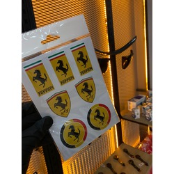 FERRARİ STİCKER SET