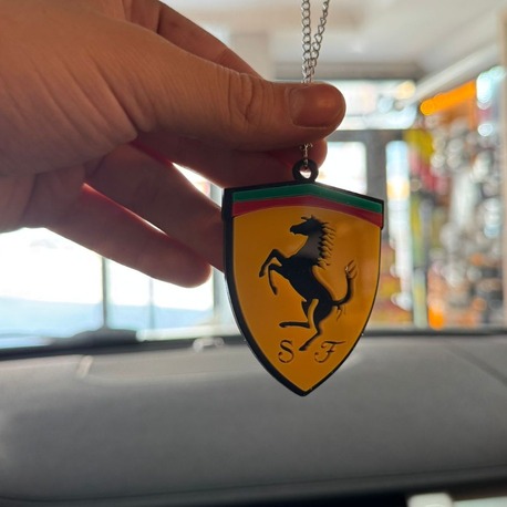 FERRARİ AYNA SÜSÜ PLEKSİ 3D