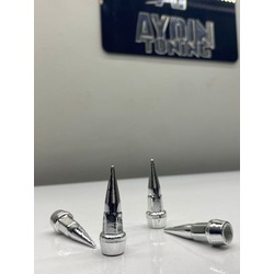 SİVRİ SİBOP KAPAĞI 4 LÜ SET GRİ ( PLASTİK ÜRÜN )