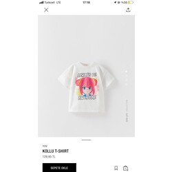 ZARA KIZ AWESOME TSHIRT