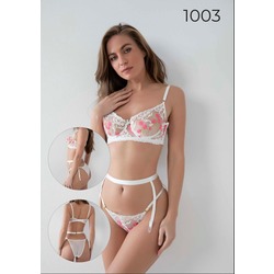 Brody Beyaz Transparan Bra Set