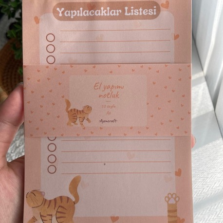 A6 Cat Notepad