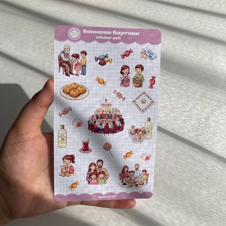 Ramazan Bayramı Sticker Seti