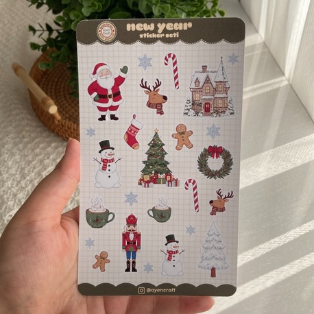 New Year Sticker Seti