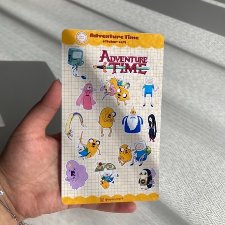 Adventure Time Sticker Seti