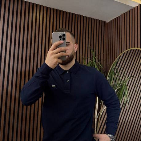 LCST PREMİUM POLO YAKA SWEATSHİRT MEVSİMLİK (laci)