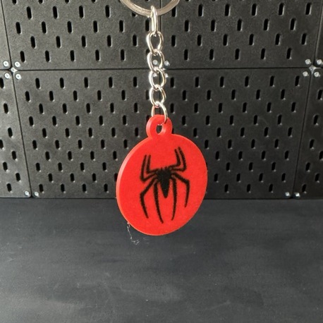 Spider-Man Logo Amahtarlık