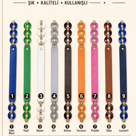 Derili akrilik kulp