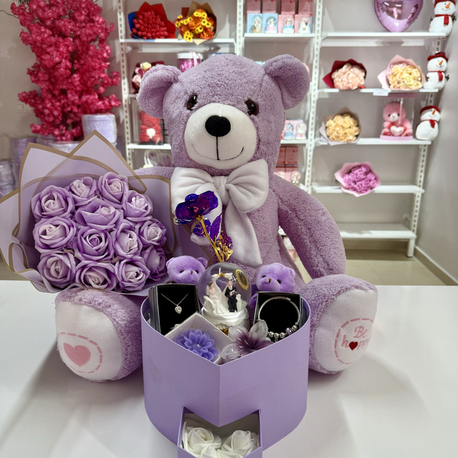 FULL MOR AŞK EVRENİ ÜÇLÜ SET