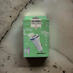 SYROX Micro USB ARAÇ SET ŞARJI