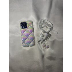 Pinterest model Hologramlı Kılıf seti