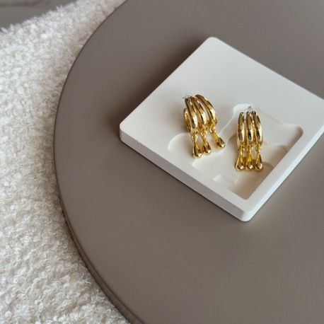 Çelik Gold Jasmin Küpe