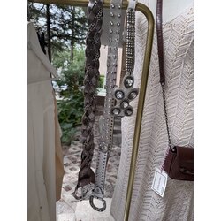 Vintage Taş &  Metal Detay Kemer