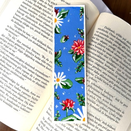 Çiçek Işıltısı - Kitap Ayracı