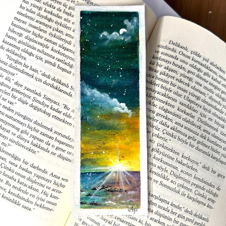 Altın Işık - Kitap Ayracı