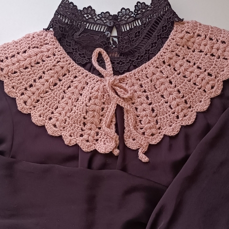 Vintage Örgü Yaka