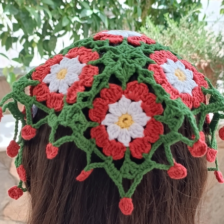 çiçekli bandana