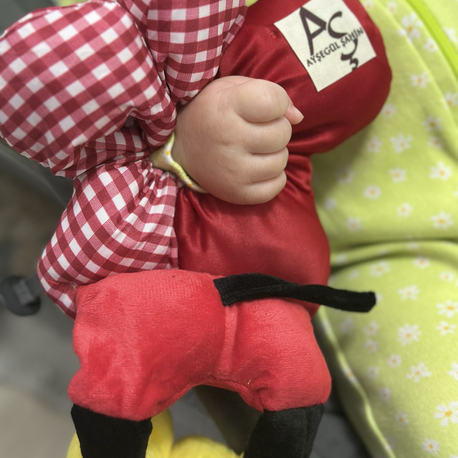 Mickey peluş simit toka