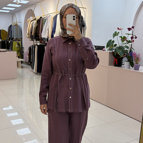 100833 İkili Tencel Takım