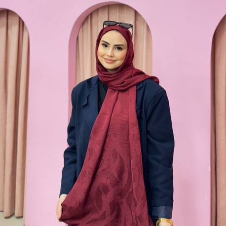 bordo dalga desen şal