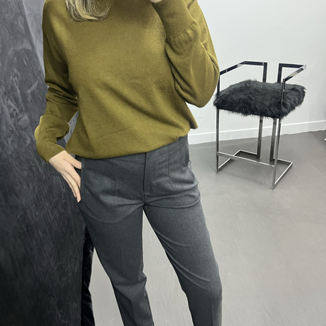 Karol Füme Flatolu Pantolon 