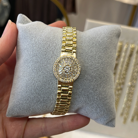 Özel seri 14k kaplama kordon model bileklik 