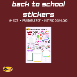 Back To School Stickers