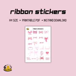 Ribbon Sticker
