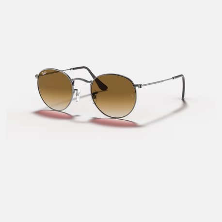 Ray-Ban RB3447 ROUND METAL 004/51 Brown