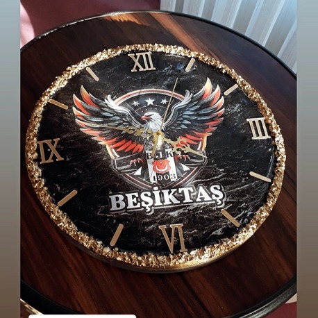 Beşiktaş epoksi saat