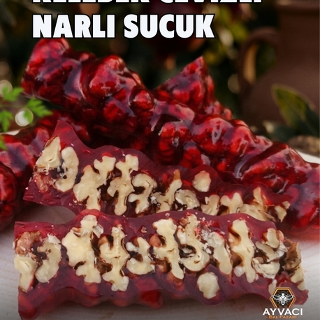 NARLI EKSTRA KELEBEK CEVİZLİ SUCUK 