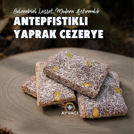 Antepfıstıklı Yaprak Cezerye 