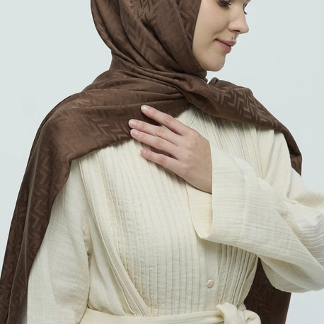 Halka Model Şal - Görsel 9
