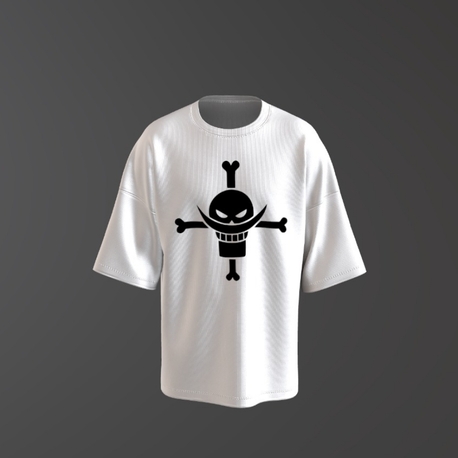 Shirohige|Beyazsakal Baskılı Tshirt
