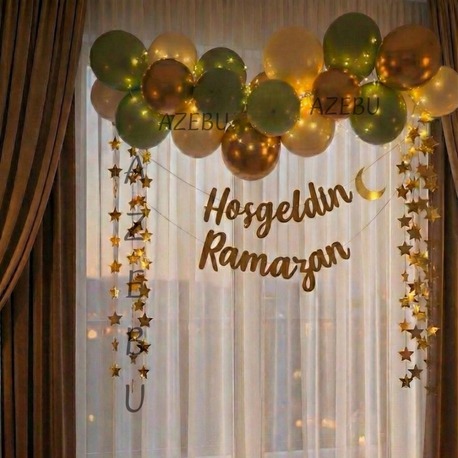 Ramazan Süsleme Seti (Balonlu)