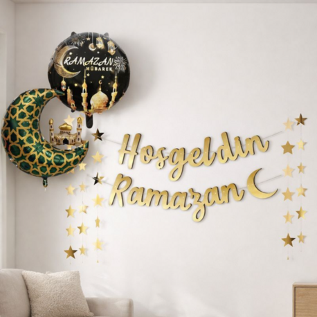 Ramazan Özel Folyo Balon Seti