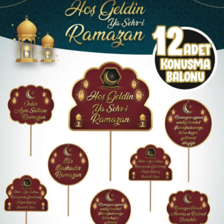 Ramazan Konuşma Balonu