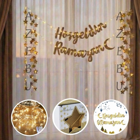 Ramazan Süsleme Seti (Balonsuz)